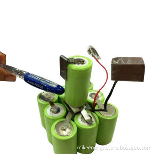 SC NiCD Battery Pack with 12V Nominal Voltage and 1,500mAh Capacity